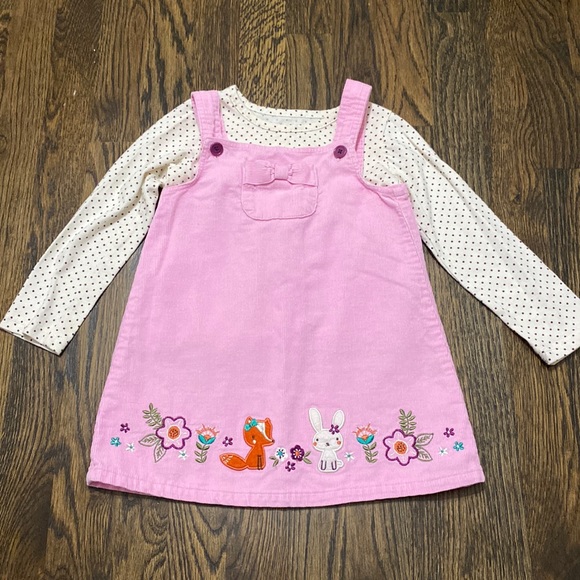 Other - Pink Corduroy Jumper 3T